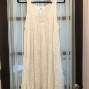 Flowy white Free People dress